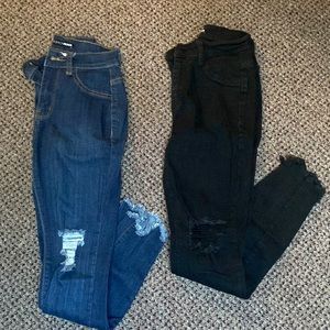 2 Pack Fashion Nova Jeans | Size 0